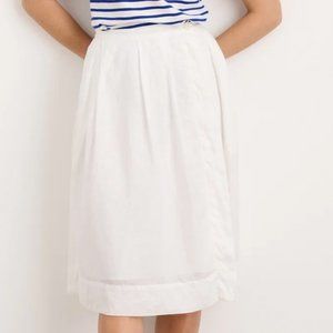 NWT - Alex Mill Kelsey Skirt in White Linen